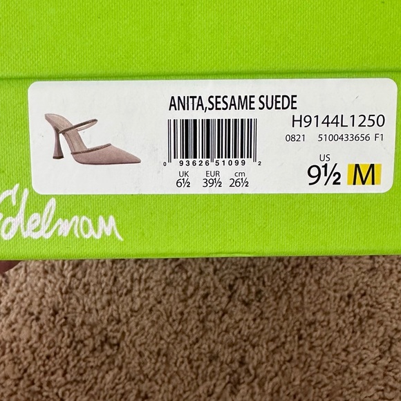 Sam Edelman Agustina Mule Pump - Sesame SDE - Picture 2 of 7